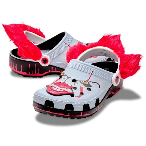 Crocs x IT‎ Chapter 2 Pennywise Classic Clog Mens Size 11 Shoes 212351-90H NEW main image 5